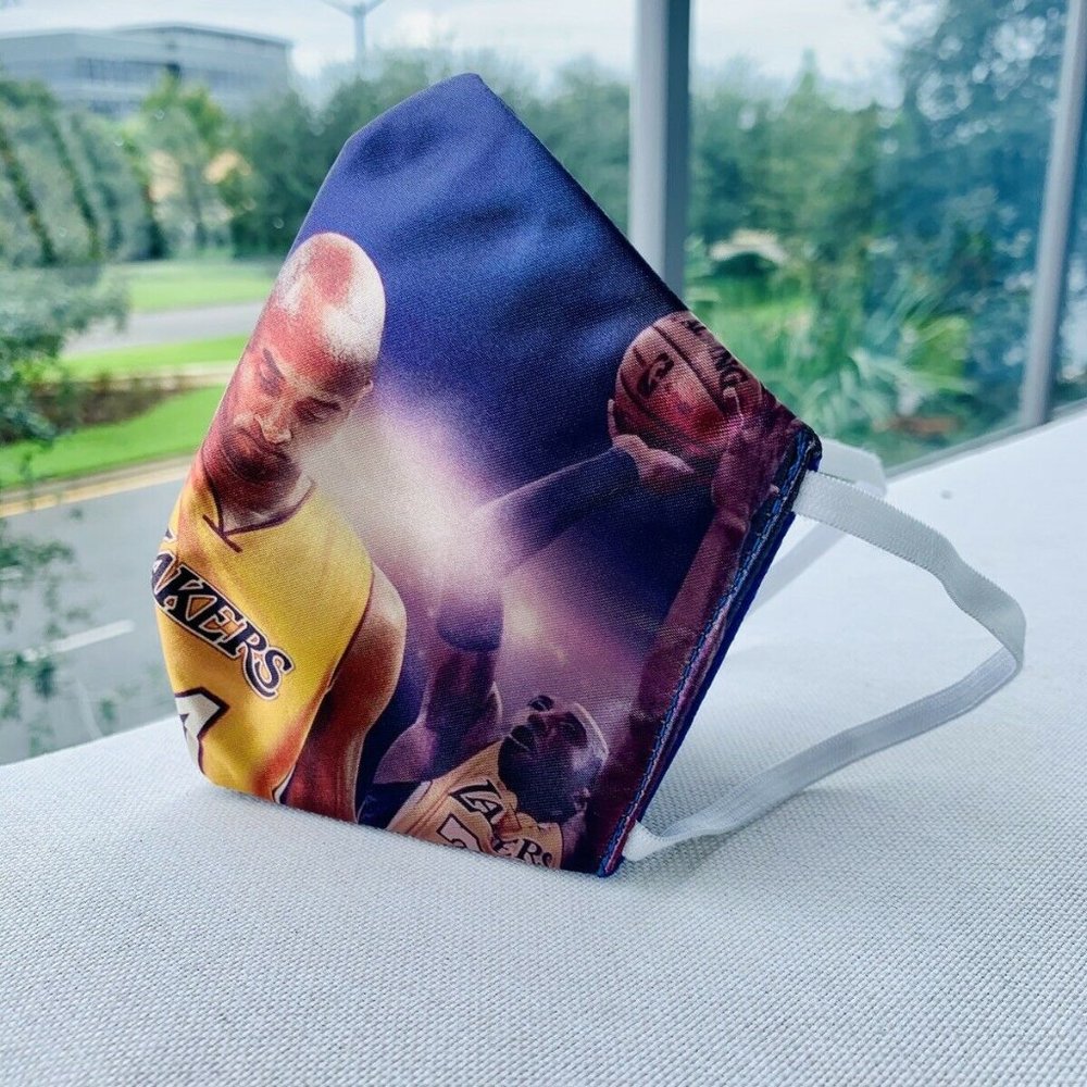 Kobe Bryant Face Mask Adult Size